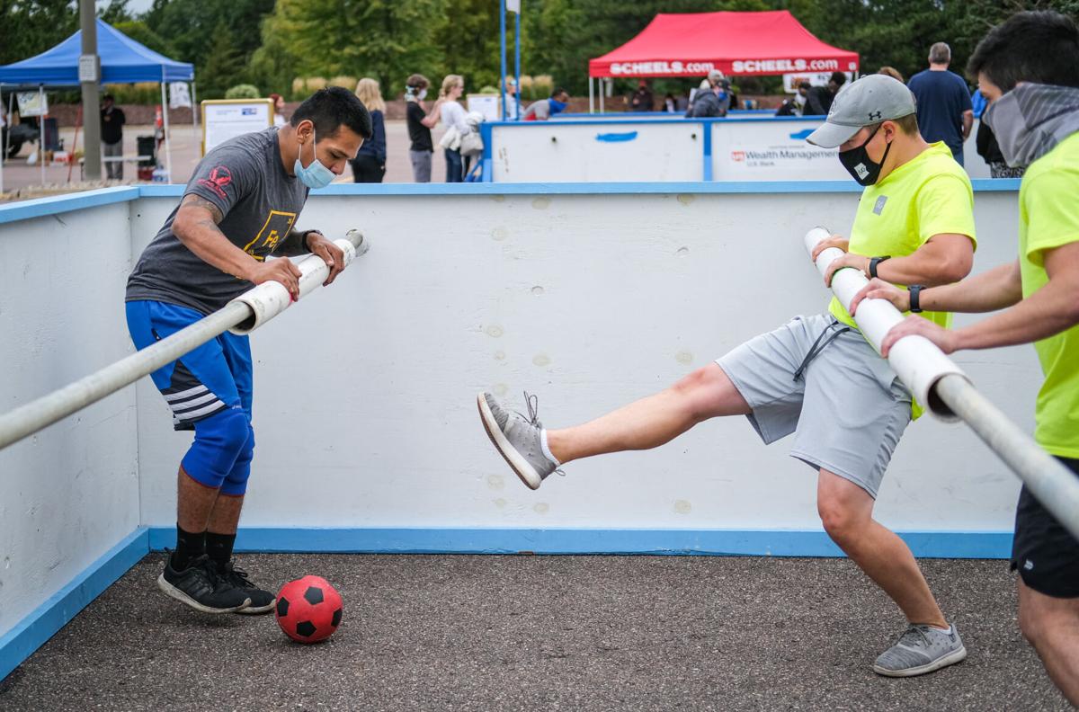 PHOTOS Human Foosball Local News