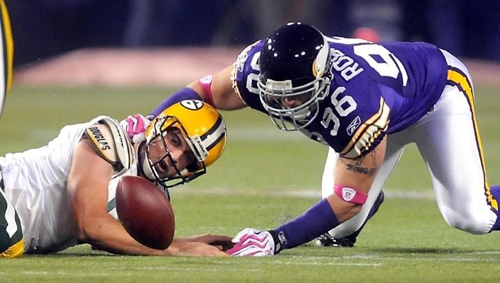 Favre's FIRST Game Against Packers! (Packers vs. Vikings 2009, Week 4) 