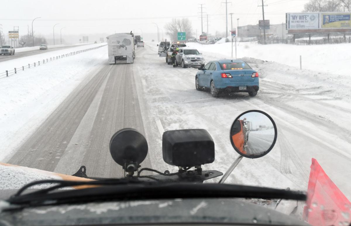 Update Snow Onslaught Makes For Rough Travel Conditions With