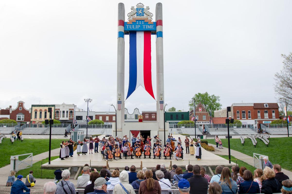 Pella orchestra performs at Tulip Time