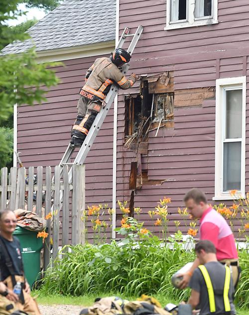 Janesville house fire