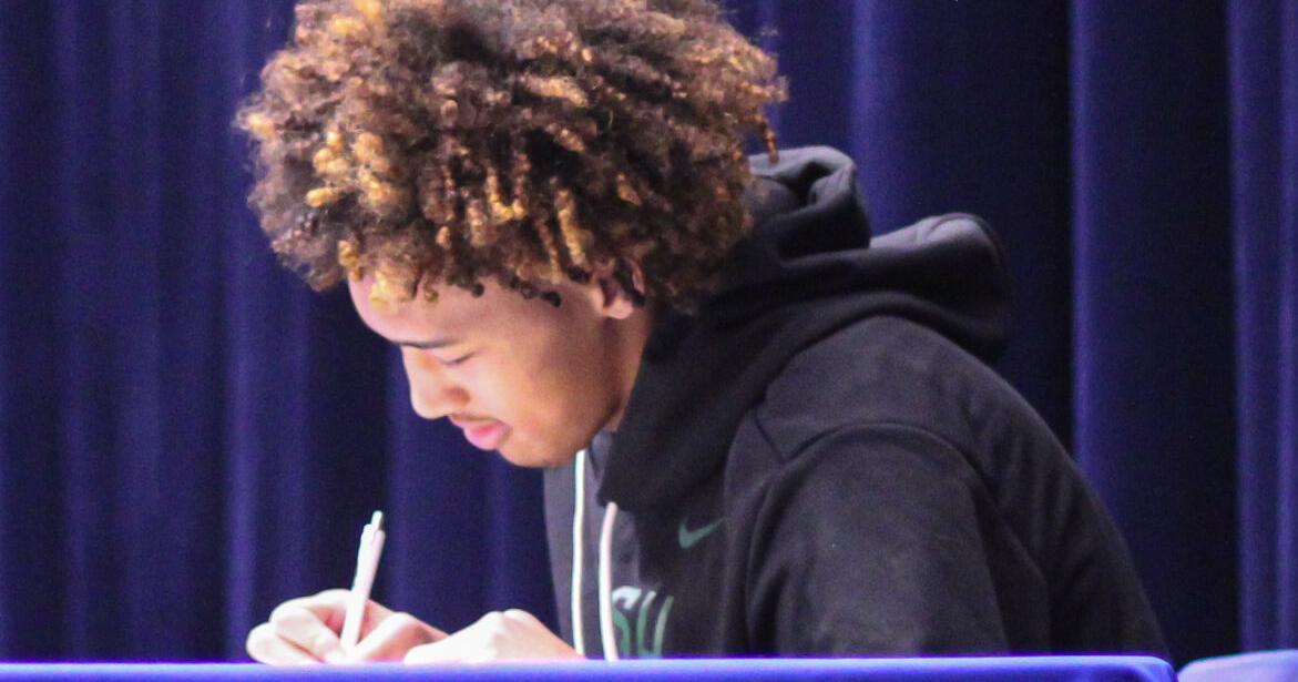 Waseca's Deron Russell inks letter of intents with North Dakota State