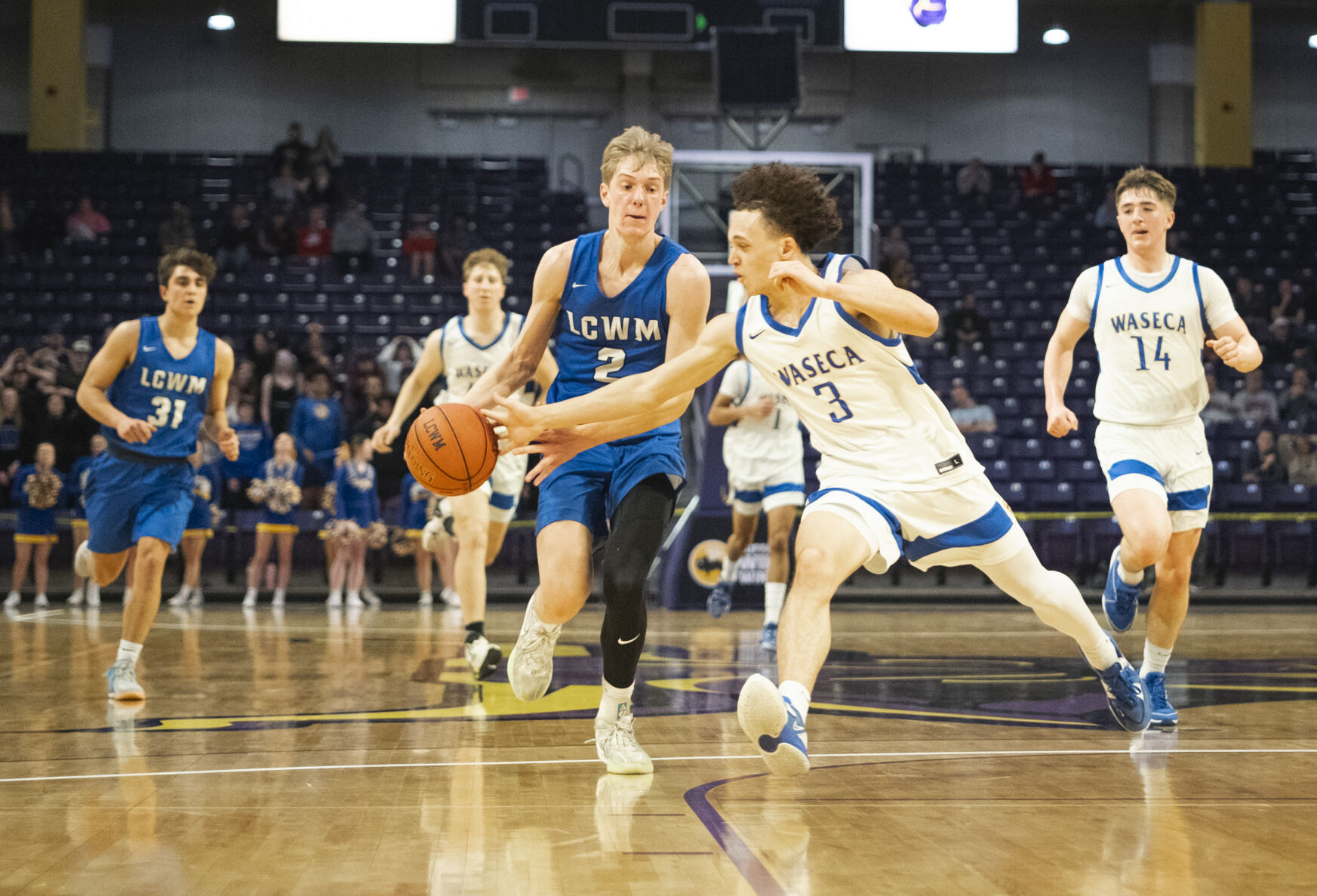 Waseca dominates LCWM with hot 3-point shooting to reach Section Championship