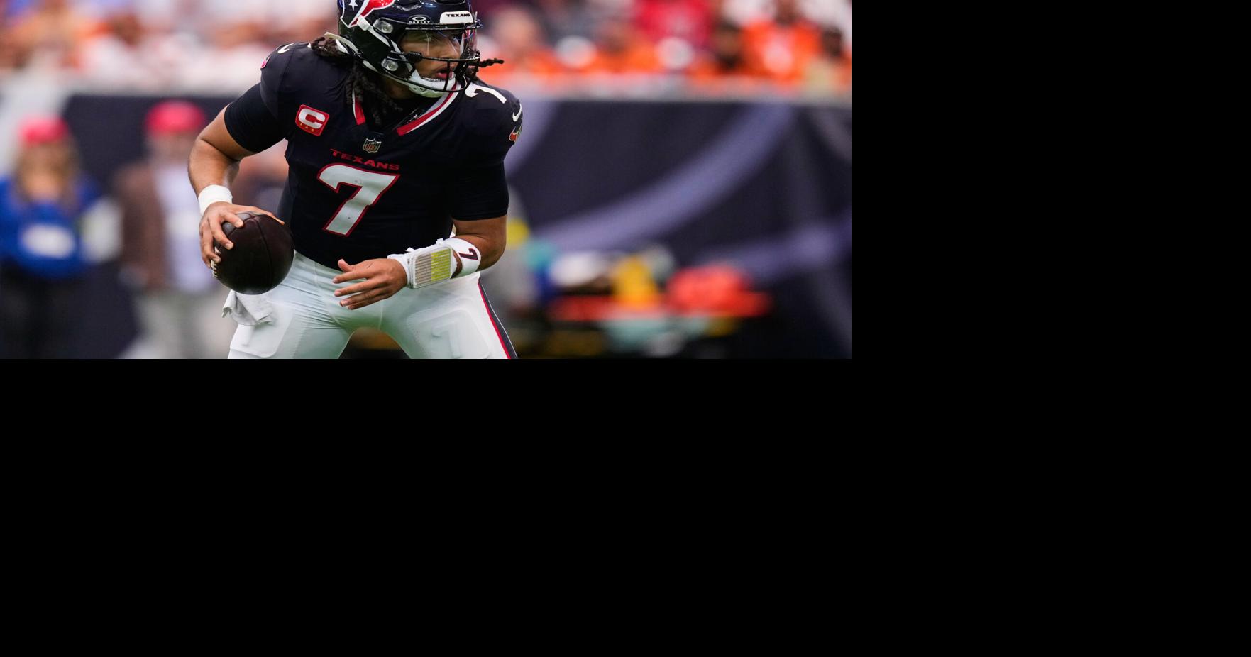 Texans QB C.J. Stroud leaves loss against Broncos with a concussion