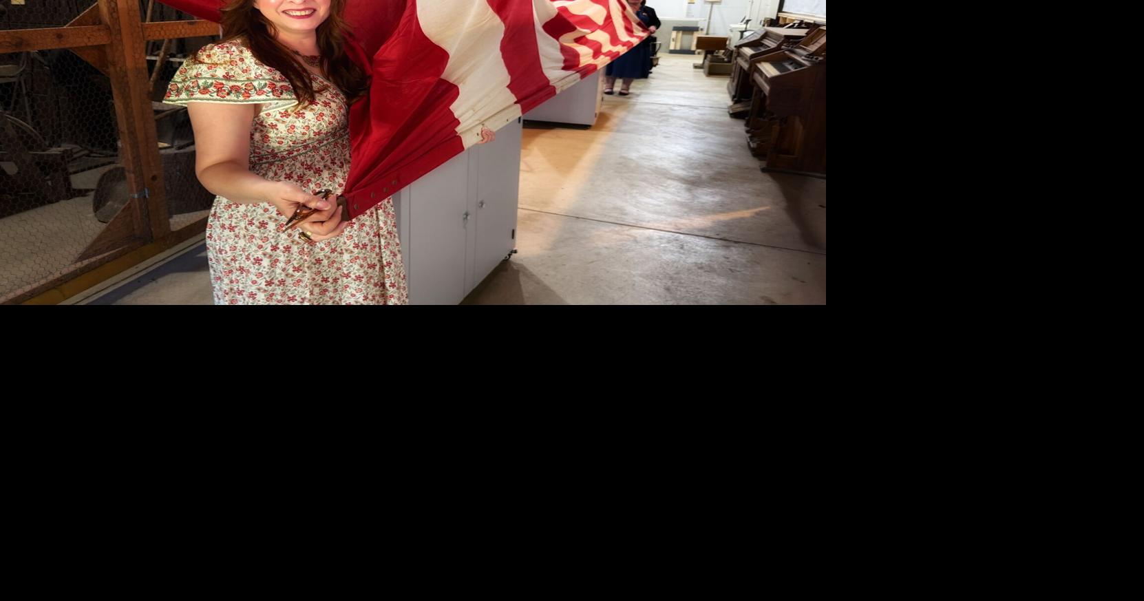 Recovered 48-star American flag comes draped in mystery
