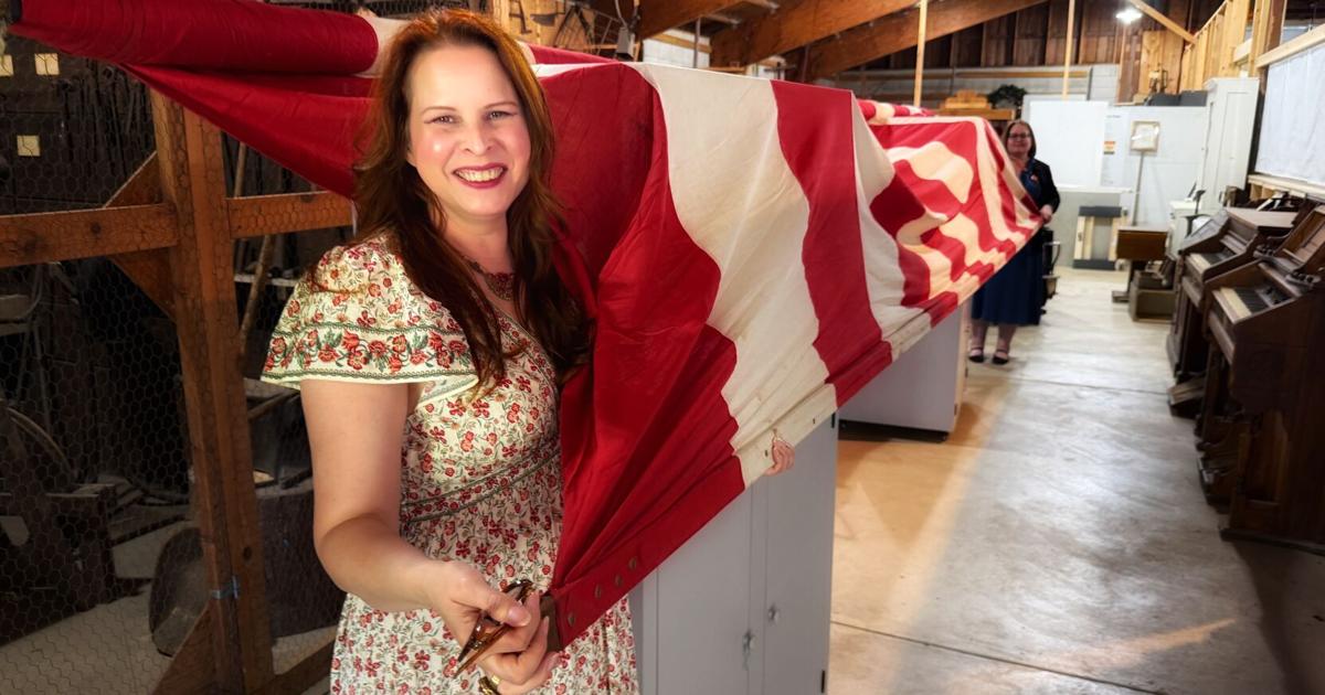 Recovered 48-star American flag comes draped in mystery