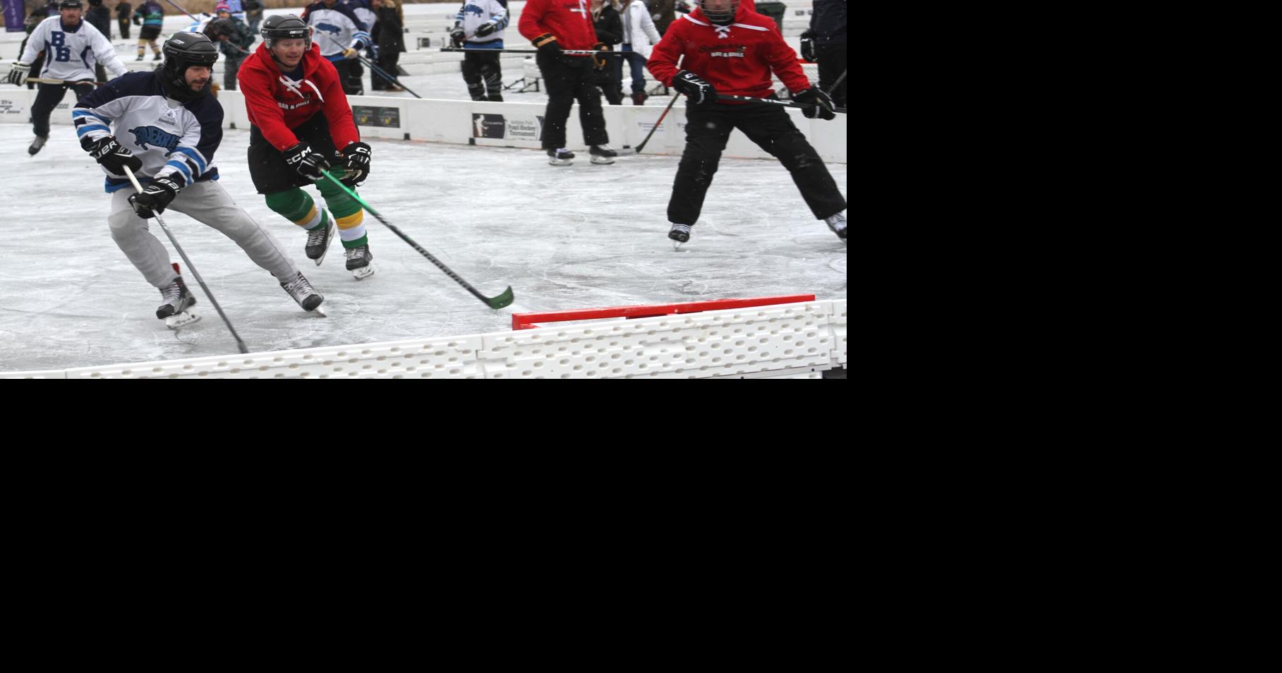 Pond hockey: Annual fundraiser back on Spring Lake Park outdoor ice