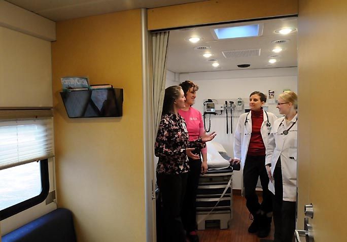 Progress 2012 Open Door Goes Mobile With Health Care Local News