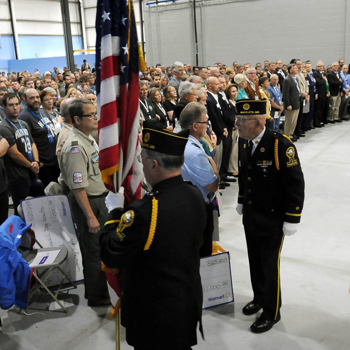 Wal Mart Distribution Center Holds A Rousing Grand Opening News Mankatofreepress Com Wal Mart Distribution Center Holds A Rousing Grand Opening News Mankatofreepress Com