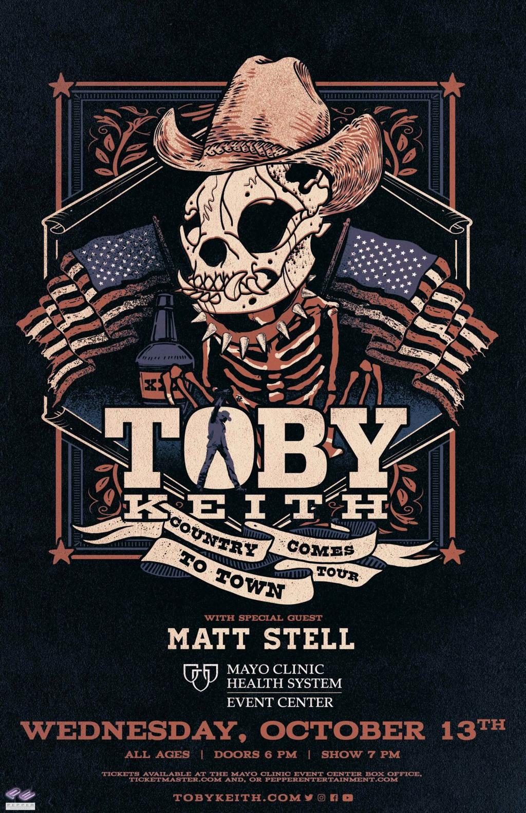 Country star Toby Keith to play in Mankato | Local News ...