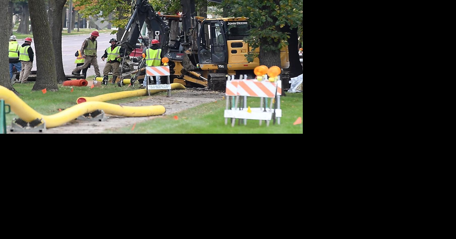 UPDATE Crews installing bypass around North Mankato gas leak Local