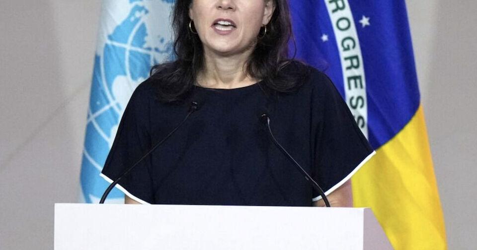 UN General Assembly chief says curbing climate change would make world safer