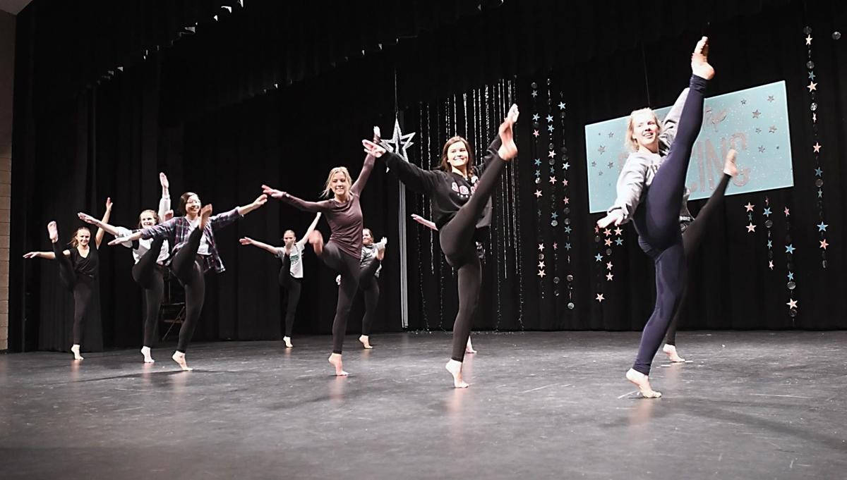 CAN'T STOP DANCING! Mankato East Dance Company has a tight group led
