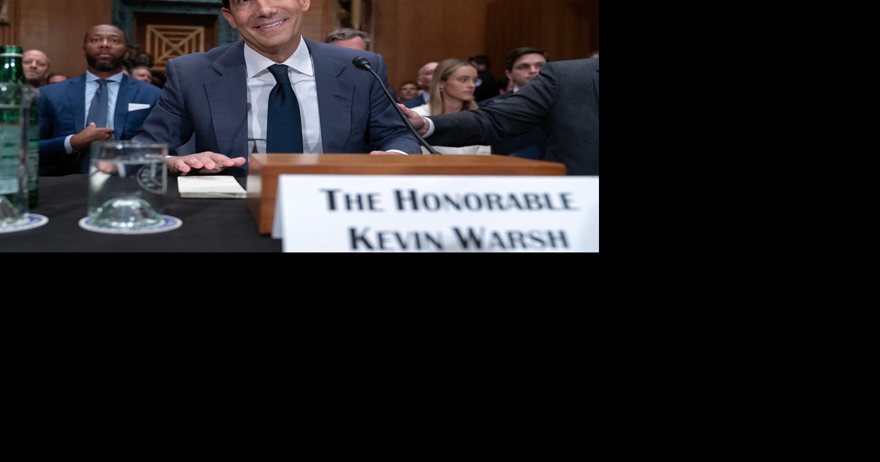 Senate confirms Trump pick Warsh as chairman of the Federal Reserve ...