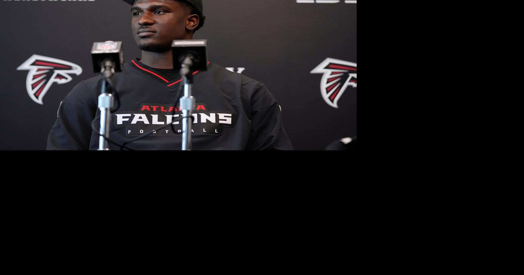 NFL suspends Falcons' James Pearce Jr. for 8 games after his arrest in domestic dispute