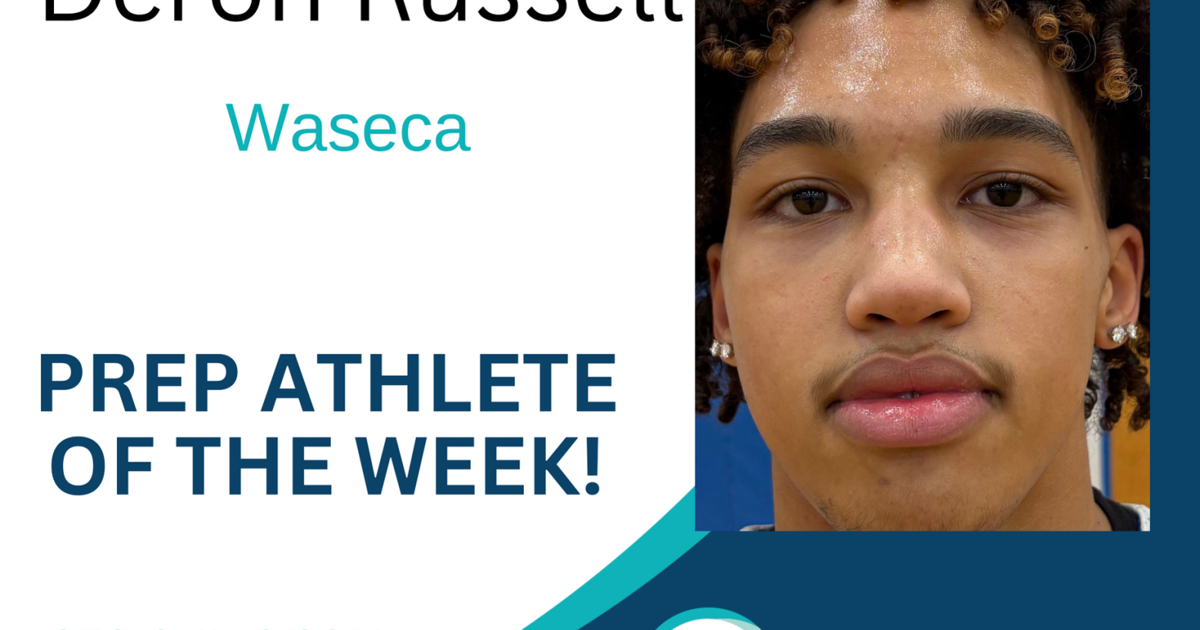 Deron Ruddell Prep Athlete of the Week, Deron Russell of Waseca | Local Sports ...