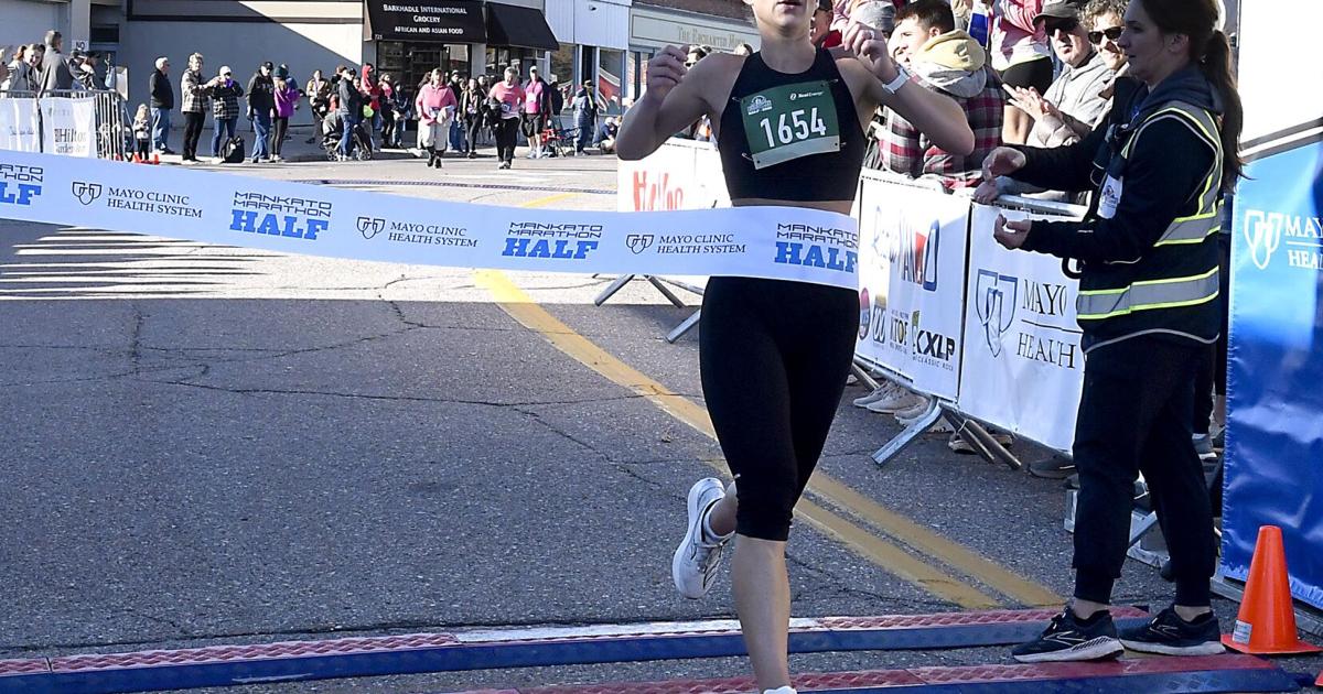 Mankato Marathon women's half winner Local News