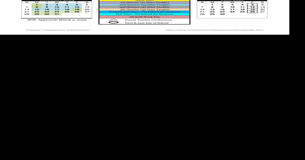 Marietta Public Schools releases 2025-26 school calendar | Education | mariettamonitor.com