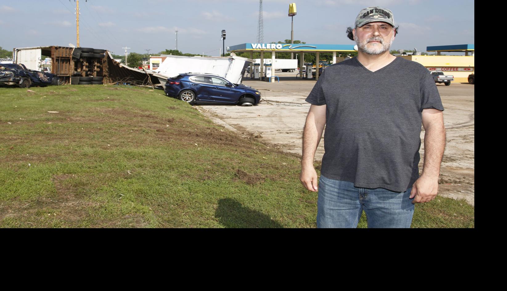 Valero station clerk keeps a cool head during tornado Society