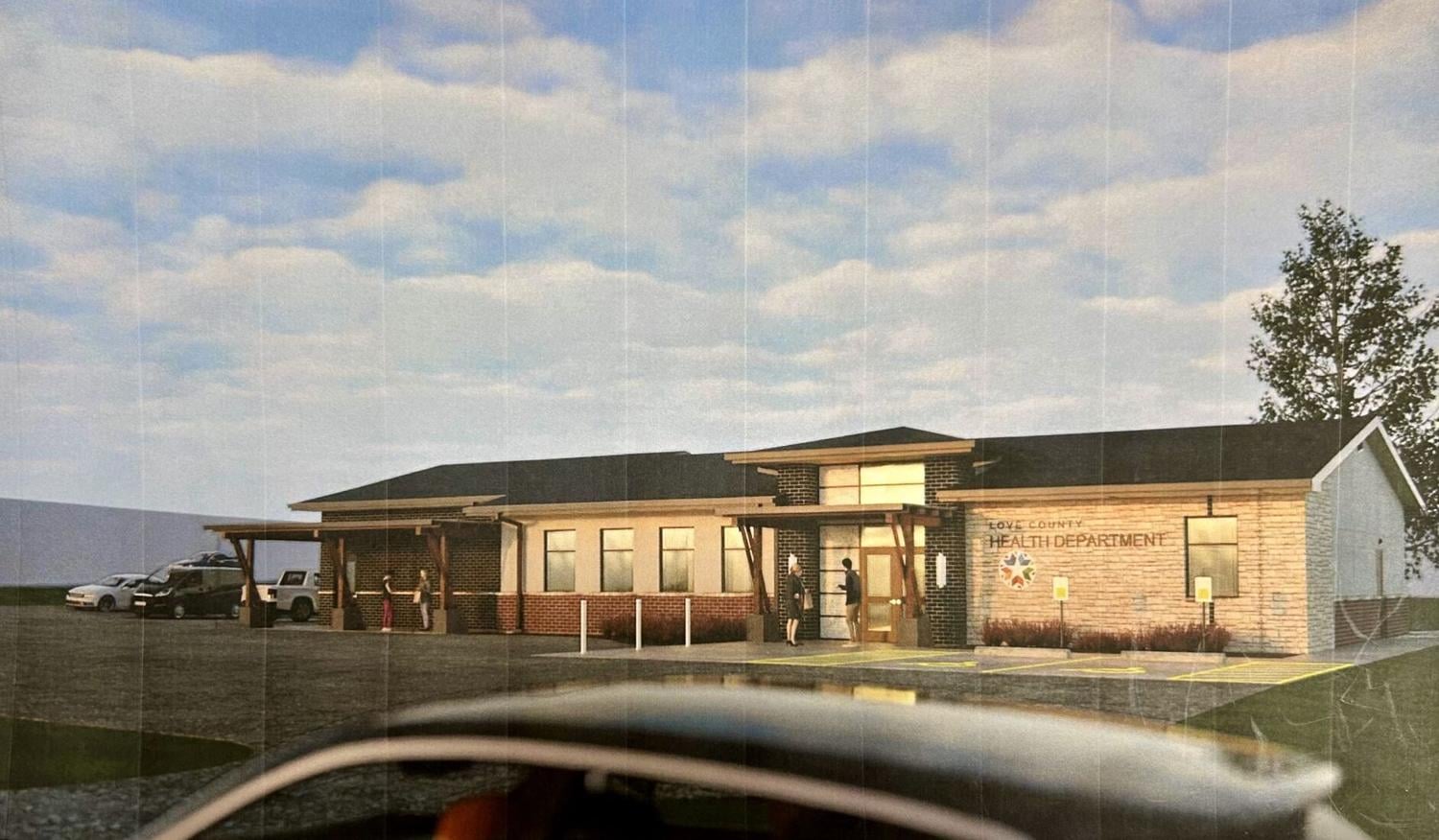 Health Department construction begins