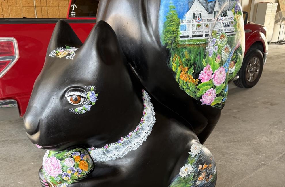 Peony first of latest statues to arrive