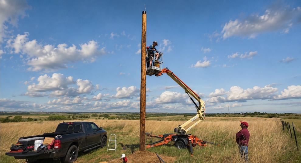 New tower here part of international bird migration research