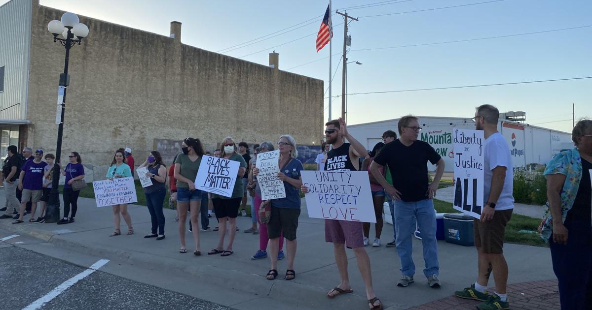 Injustice Rally Signage 100 attend racial injustice rally | Family Living | marysvilleonline.net