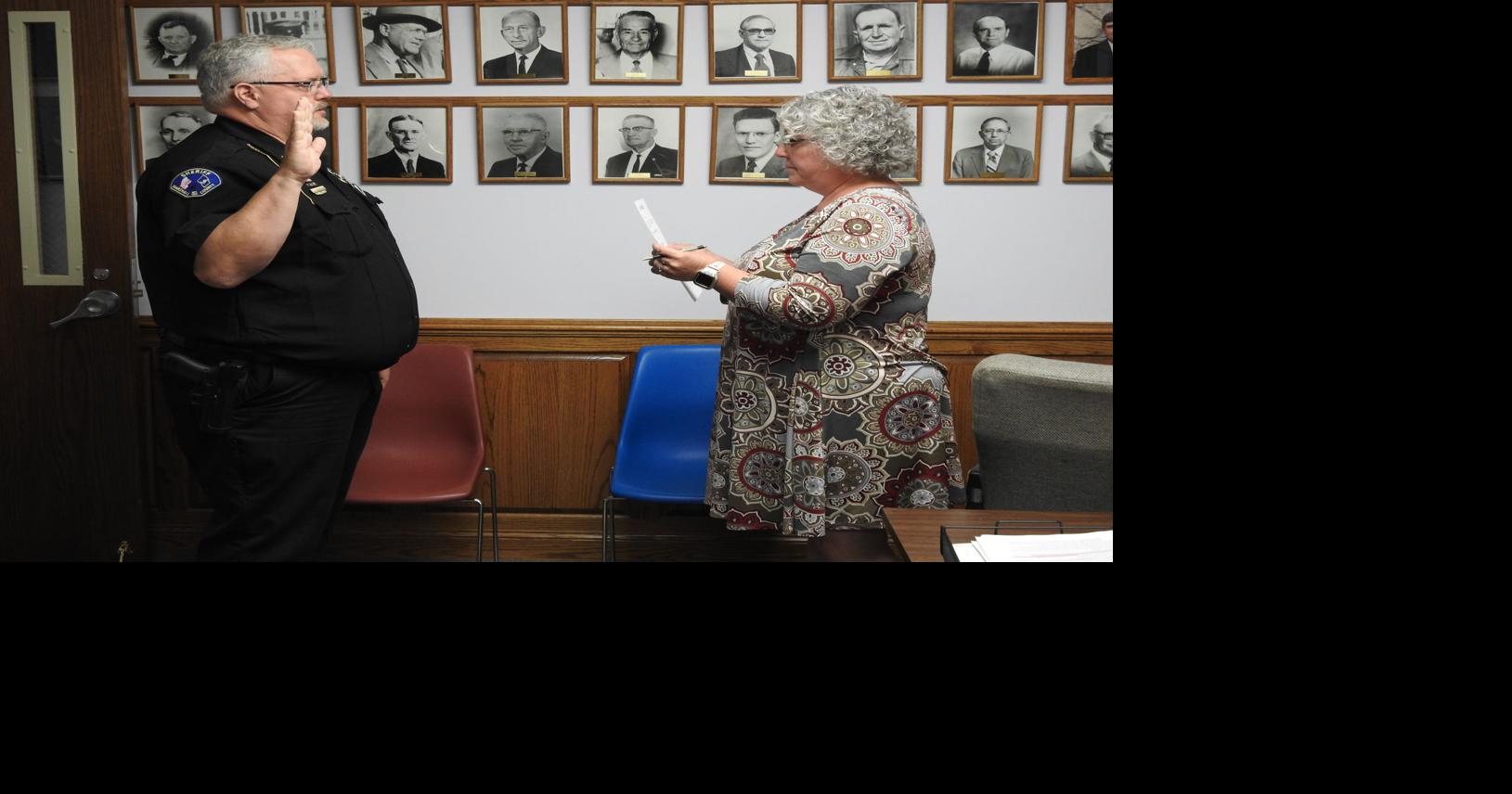 Sheriff Tim Ackerman sworn in News