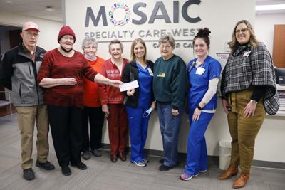 Eagles Auxiliary donates to Mosaic cancer care center