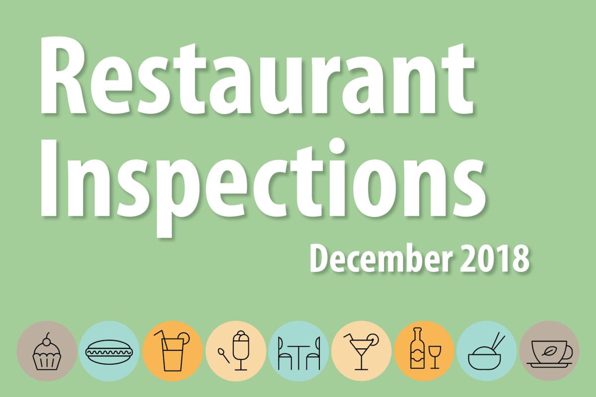 Restaurant Inspections December 2018 Life Maryville Daily Forum