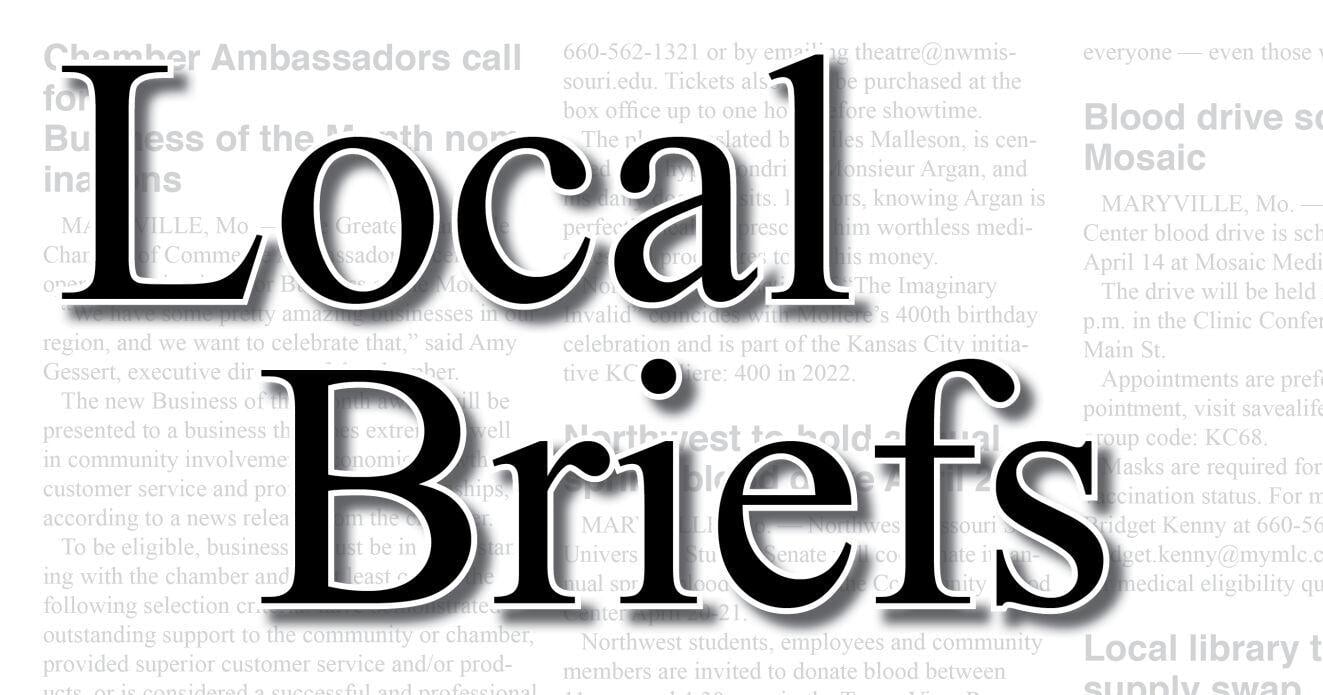 Local Briefs: Thursday, Feb. 12, 2026