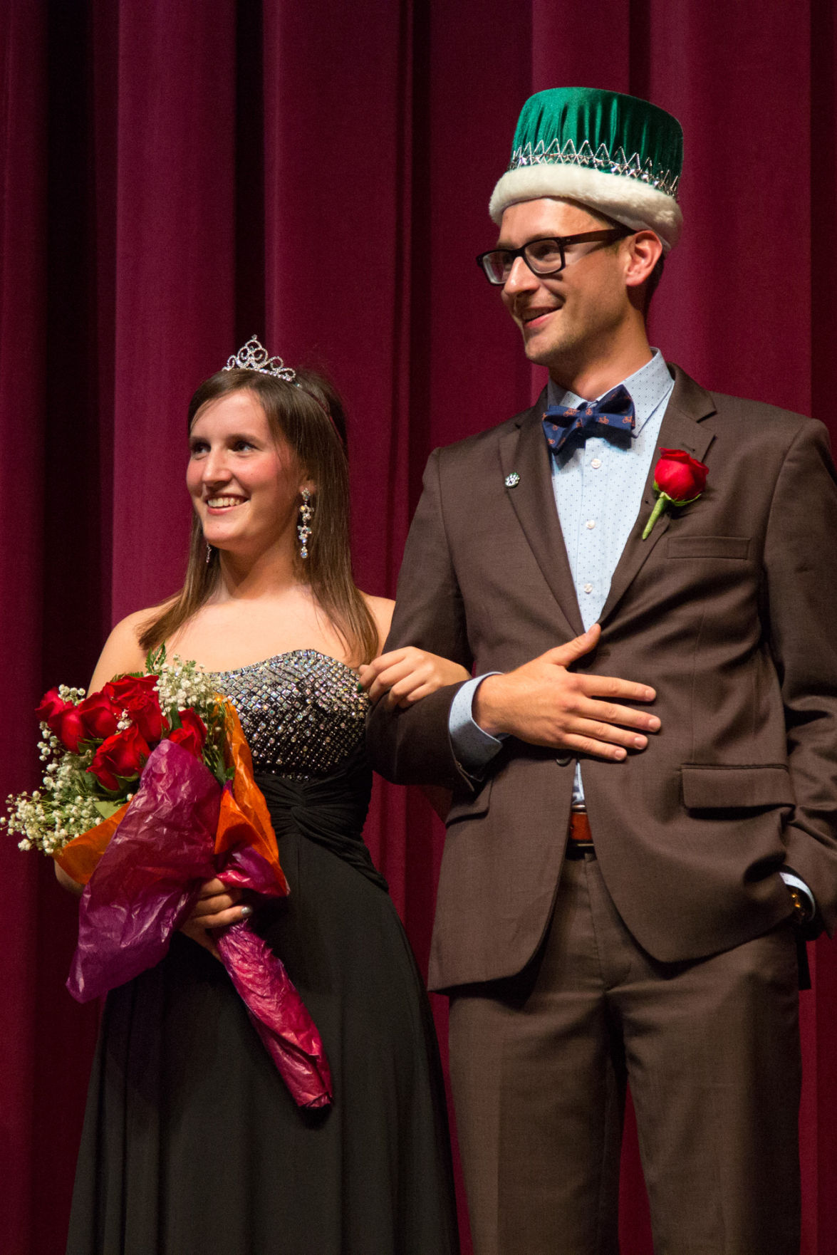 Rebecca Beckler and Max Malldorf Northwest Homecoming royalty