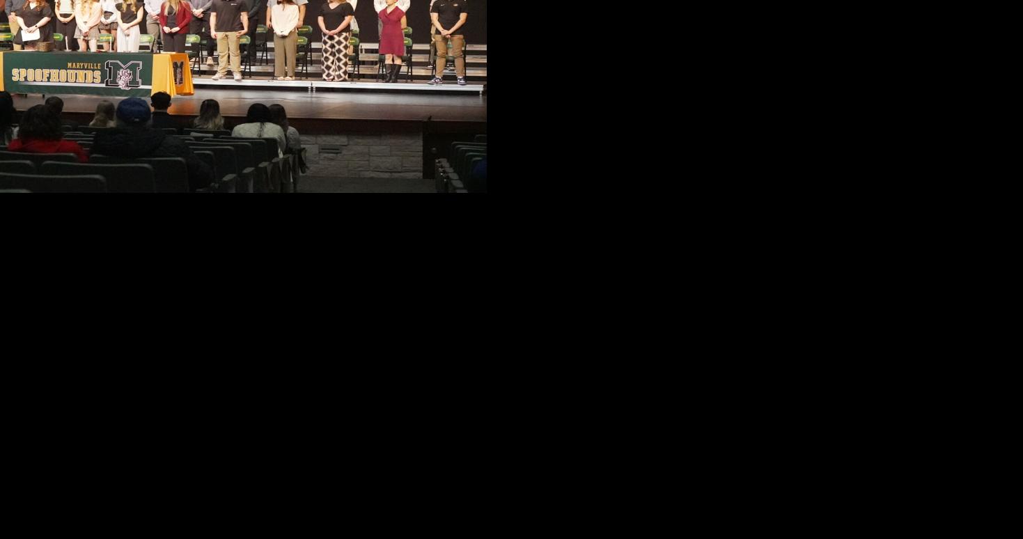 Maryville High School National Honor Society inducts new members ...
