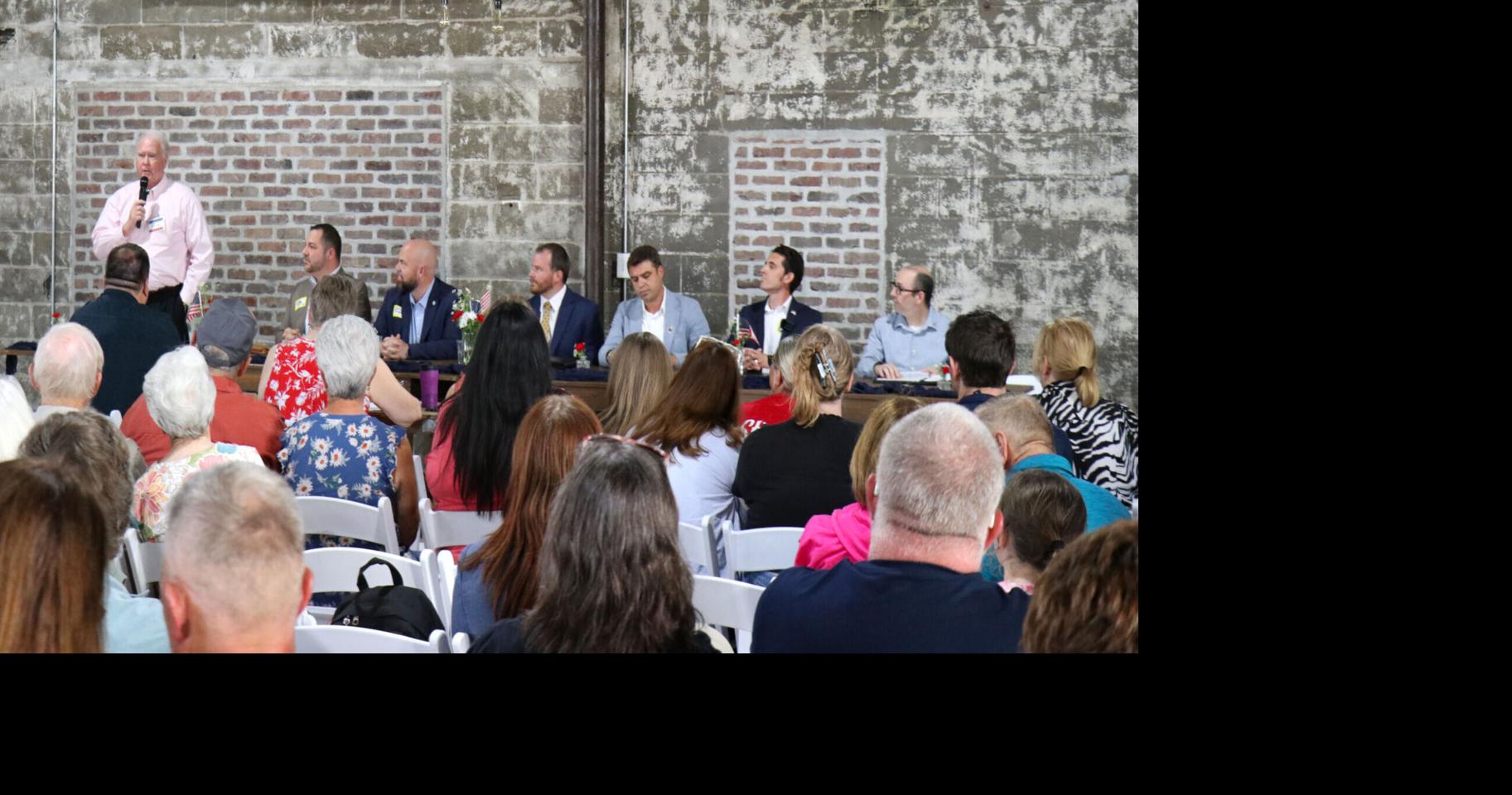 Candidates make cases to voters at chamber forum