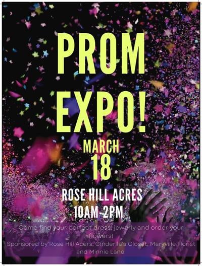 Prom Expo set for this weekend | Life | Maryville Forum