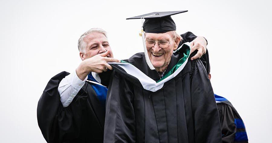 Octogenarian completes master's degree at Northwest after career in technology field | Community - Vimarsana News