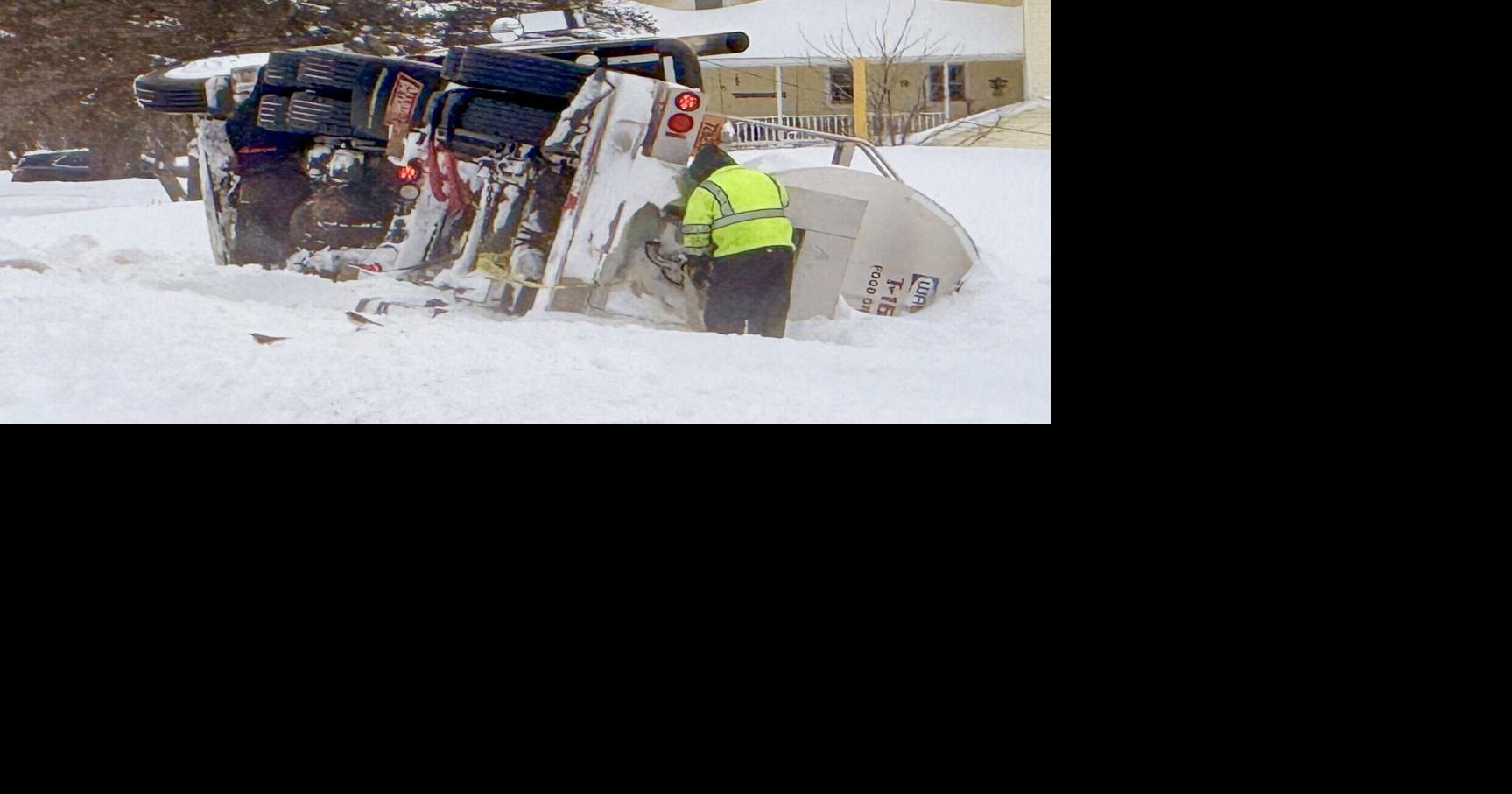 Winds, blizzard slam Midwest