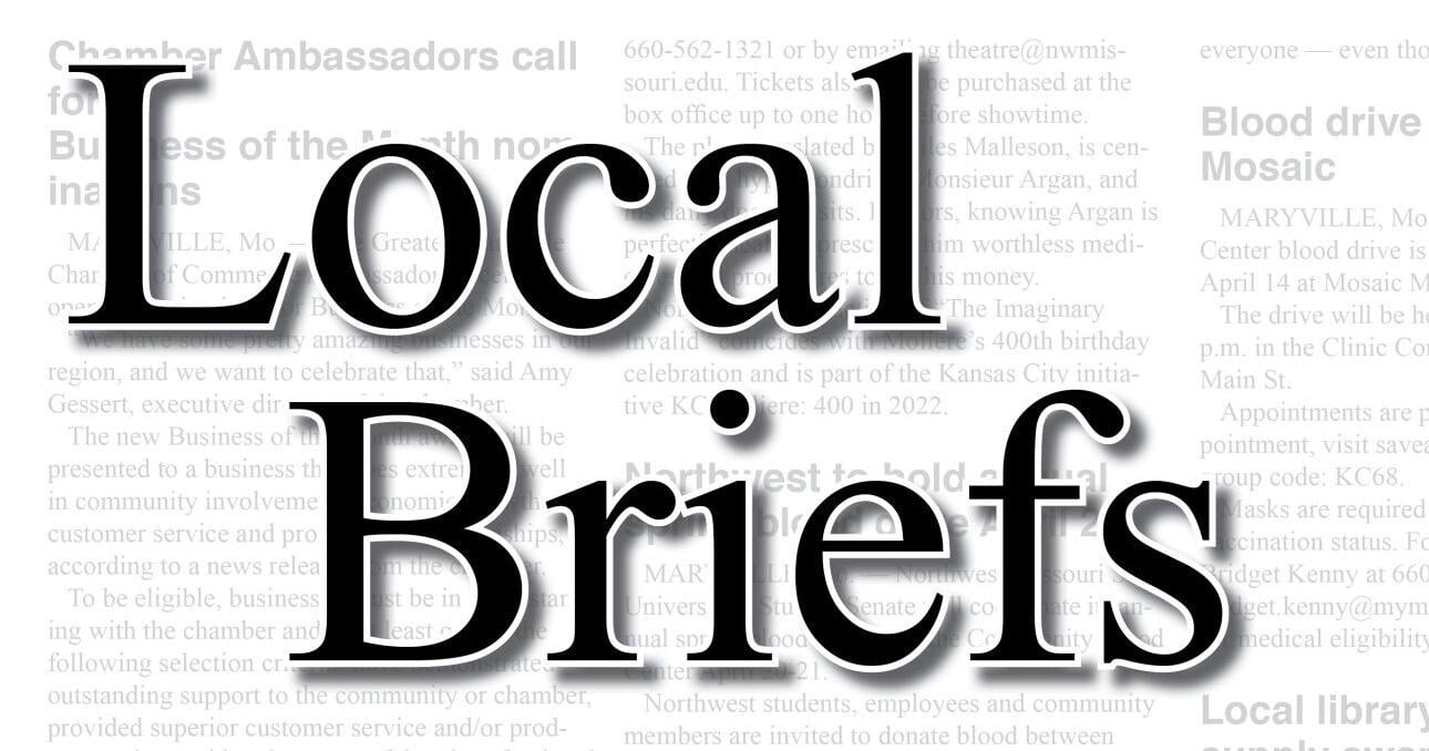 Local Briefs: Thursday, Feb. 26, 2026