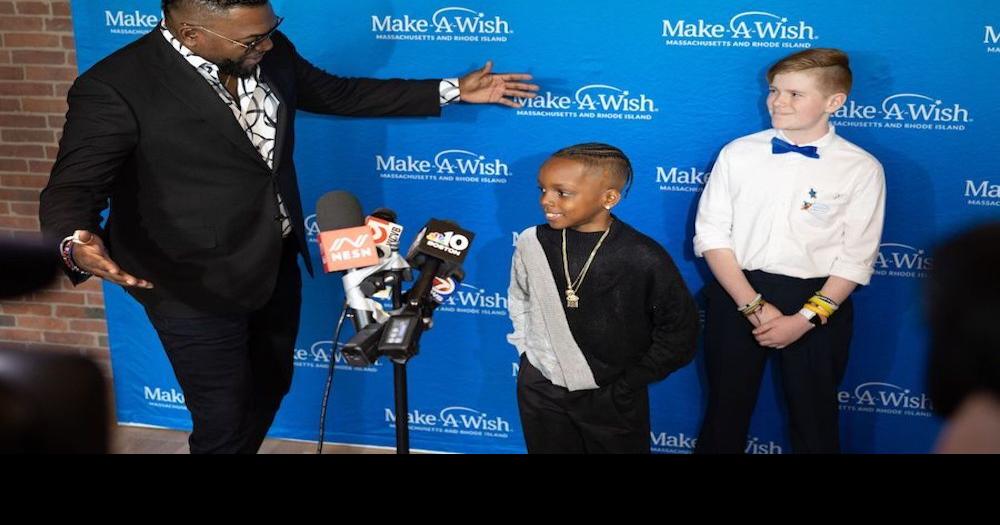 David Ortiz, Boston Red Sox, give local Make-A-Wish kid a day he will never  forget – Fall River Reporter