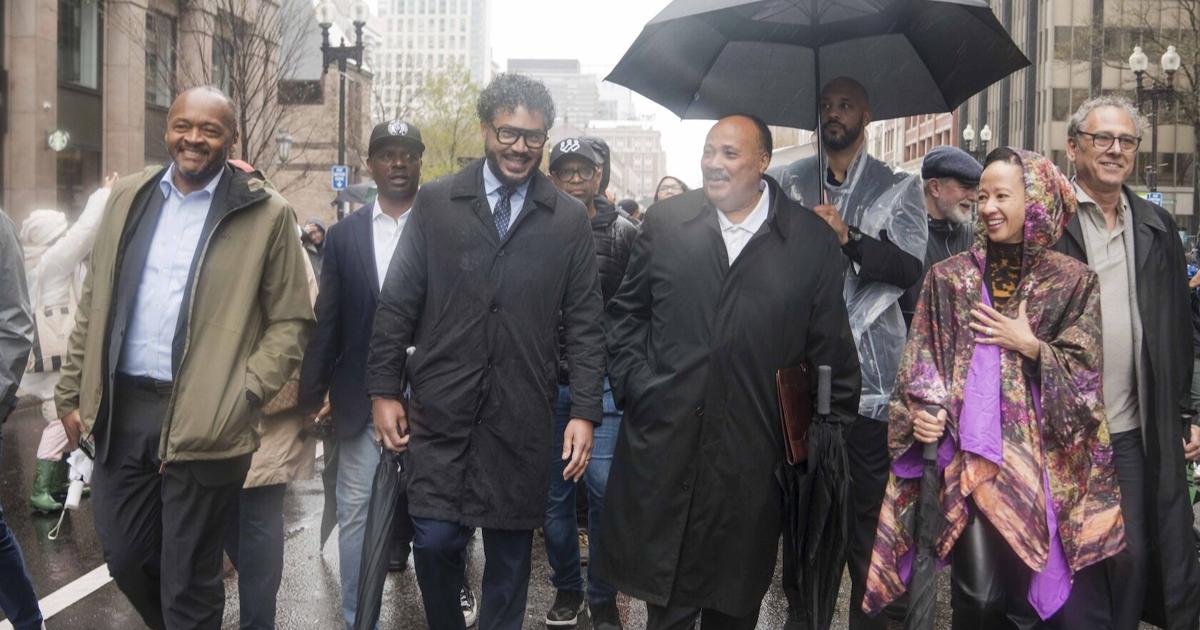 Mlk Freedom Rally MLK III & Embrace Boston lead Freedom Rally, commemorating 60th ...