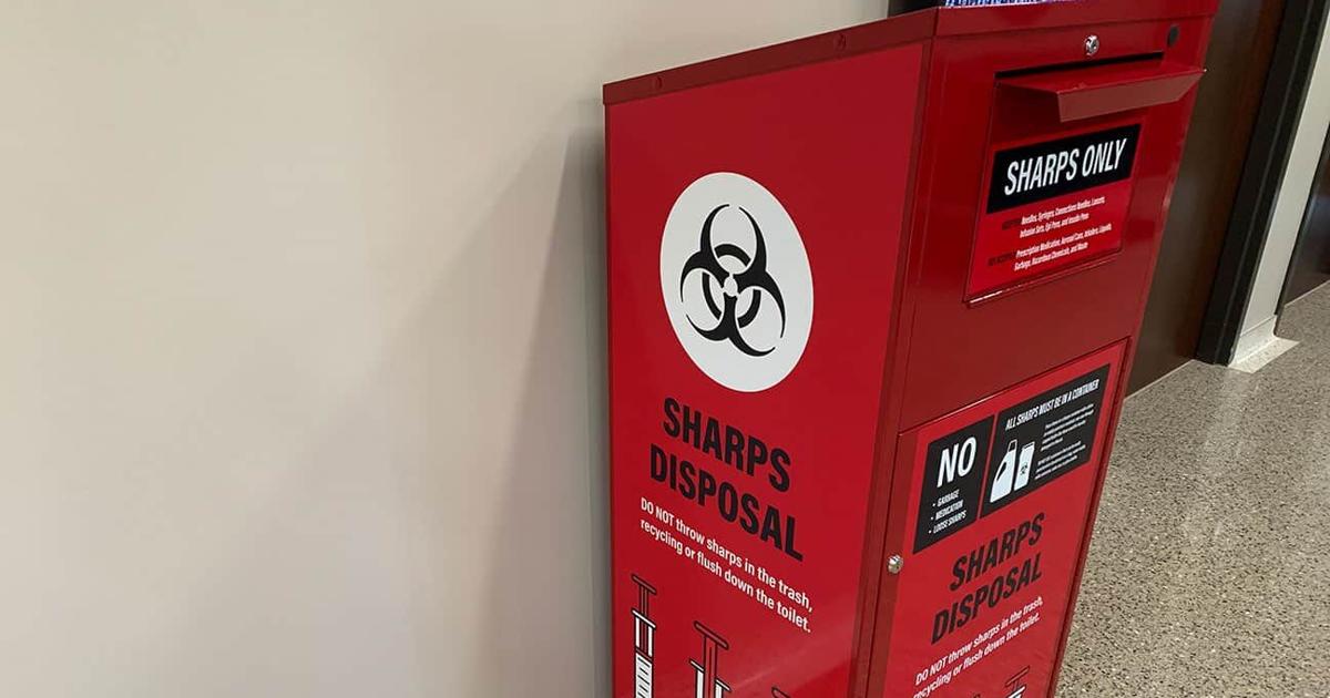 New medical sharps disposal container available for public | News ...