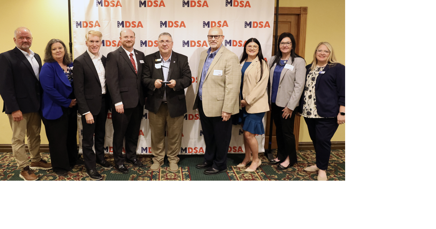 EOSC recognized for 15 years of membership with McAlester Defense Support Association