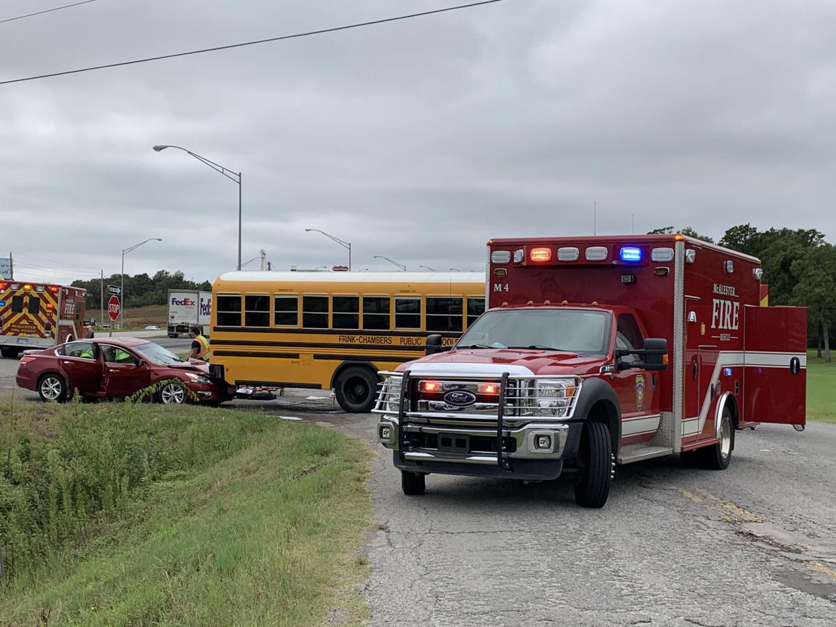 No students injured in accident involving school bus News