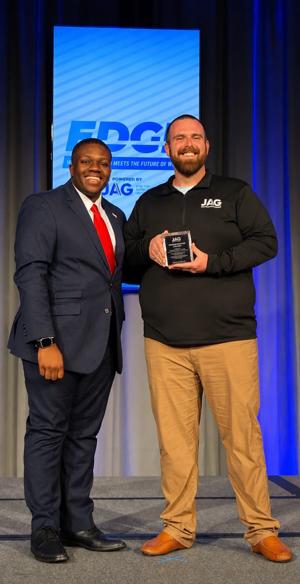 Jackson wins JAG's Cornerstone Award