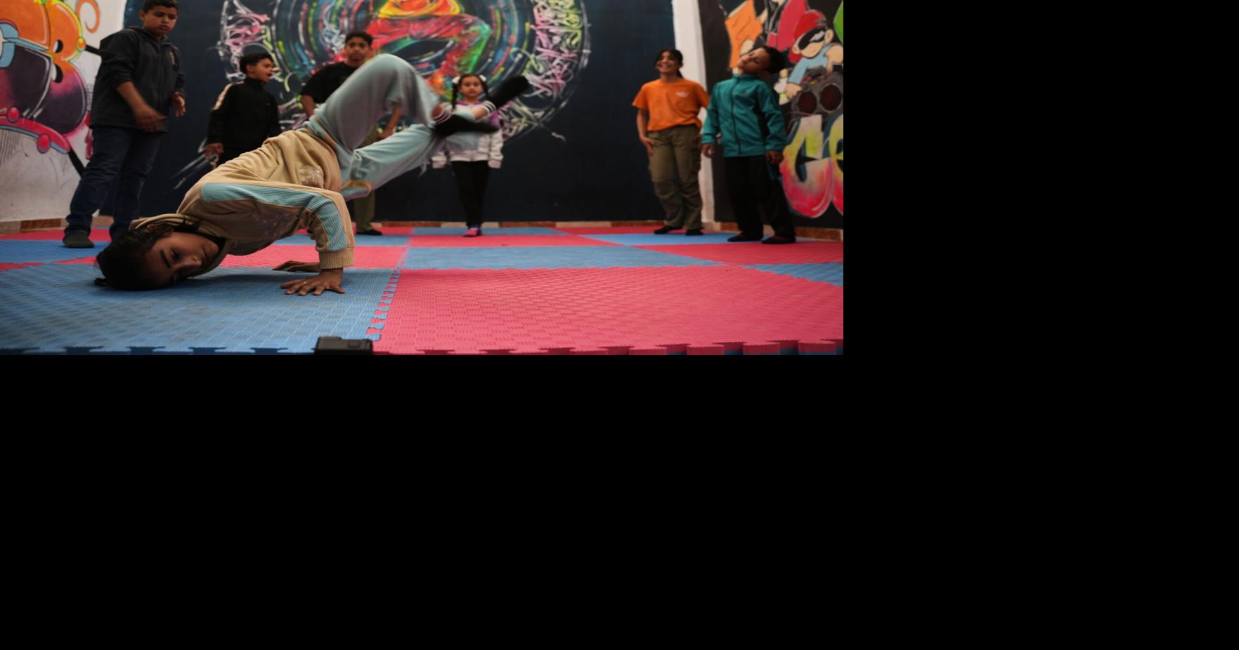 In Gaza, some Palestinian children find respite and catharsis in breakdancing