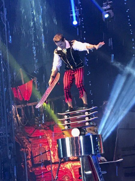 Cirque Italia Water Circus Performers Ready For Shows Local News Mcalesternews Com