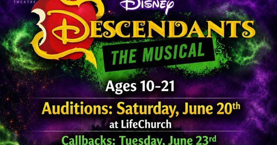 McAlester Theatre to host auditions for 'Disney Descendants' Saturday