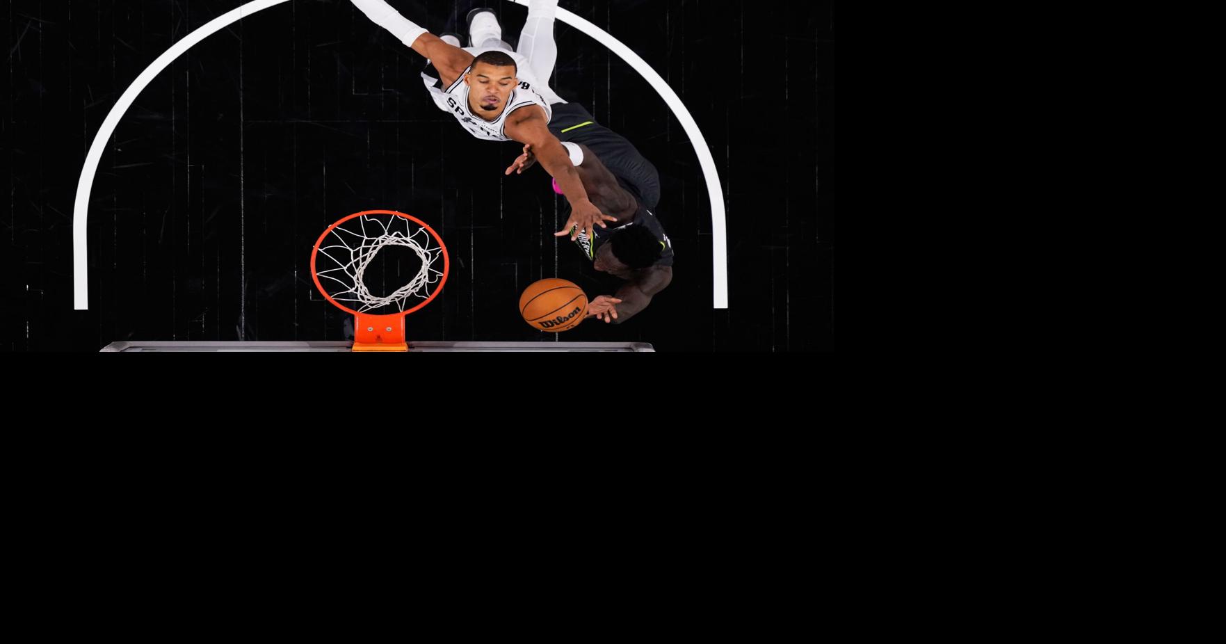 Wembanyama, Spurs take out frustration on Timberwolves to even semifinal series at one apiece