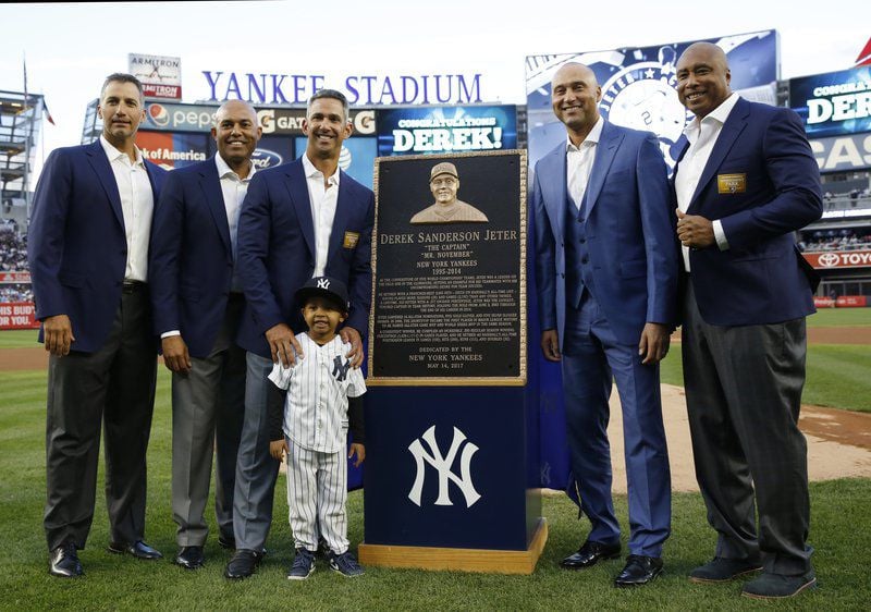 Derek Jeter's No. 2 officially retired by Yankees