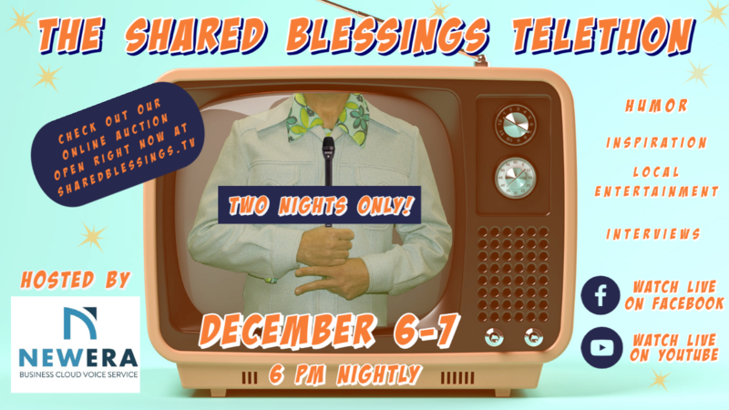 Shared Blessings Telethon, online auction set to return, Local News